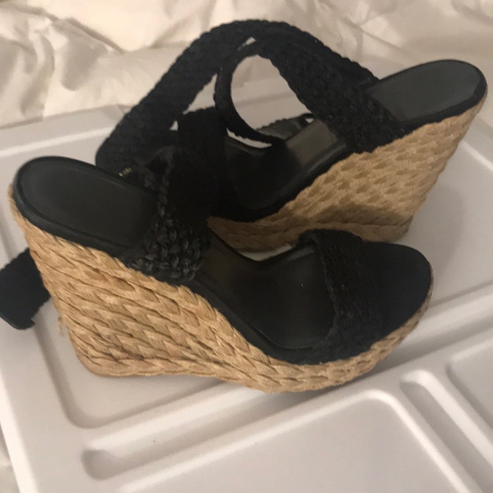 Stuart Weitzman Ankle Strap Wedge Classic